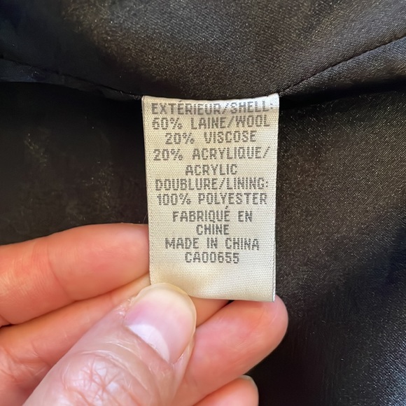 RW&Co Black Coat XS - Picture 8 of 8